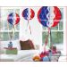 Honeycomb rood wit blauw 30cm