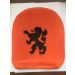 Hoofdsteunhoezen auto oranje set