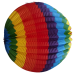 Lampion regenboog 22 cm