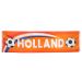 Oranje spandoek Holland 180x50cm
