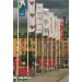 Baniermast Aluminium - 6 meter | Met RVS Banieruithouder