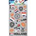 Stickers Nederland Oranje Koningsdag