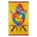 riddervlag groot, xl-maat 90x150cm kinderkamer, feestje
