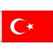 Turkse vlag 200x300cm Balkonvlag