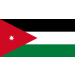 Vlag Jordanië 225x350cm