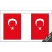 Turkse vlaggenlijn slinger 3 meter lang