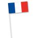 Zwaaivlag Frankrijk 11x21