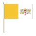 Zwaaivlag Vaticaanstad 30x45cm