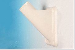 Vlaggenstok houder kunststof 30mm