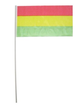 zwaaivlag carnaval Limburg 17x25cm - 10 stuks