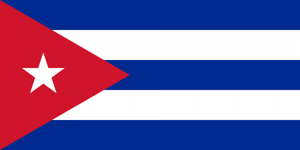 Grote vlag Cuba 200x300 cm