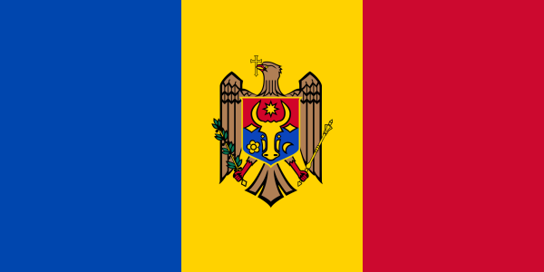 Vlag Moldavië 70x100cm