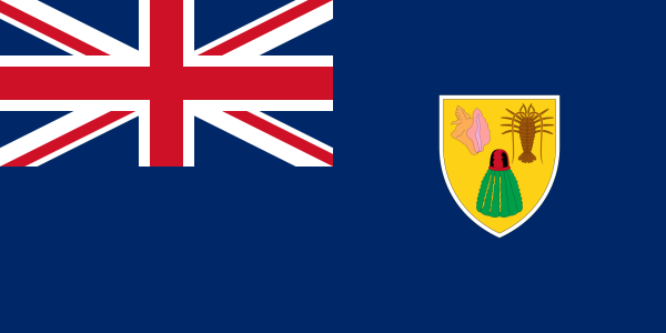 Vlag Turks en Caicoseilanden 70x100cm