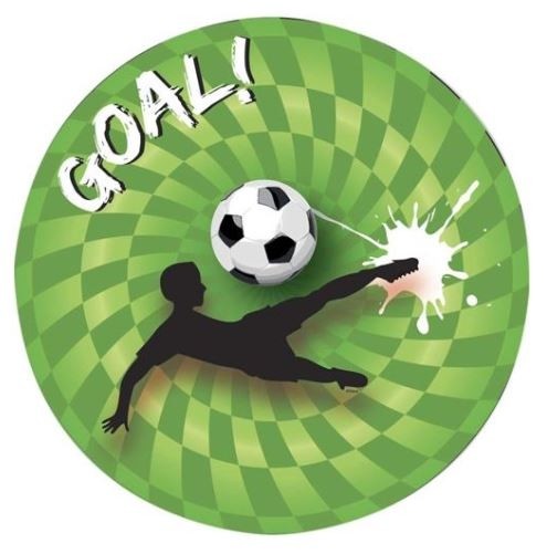 Borden Voetbal Bordjes Goal papier