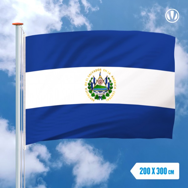 Grote Mastvlag El Salvador