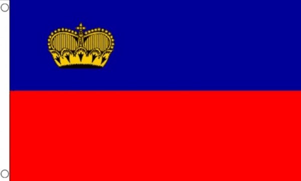 Vlag Liechtenstein 90x150cm | Best Value