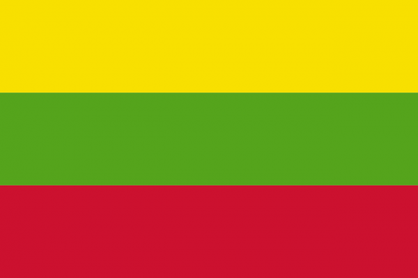 Grote vlag Hillegom