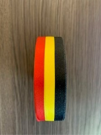 Lint Klompengat 25 meter 25mm breed
