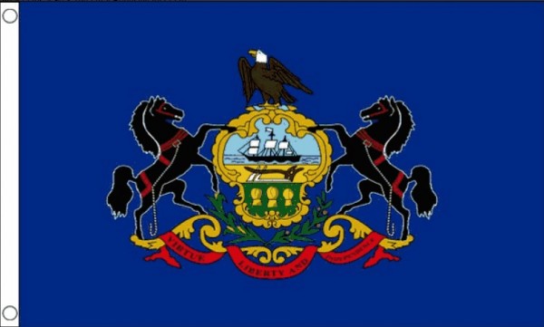 Vlag Pennsylvania