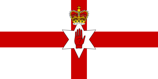 Vlag Noord-Ierland 70x100cm