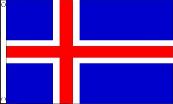 vlag IJsland 60x90cm Best Value