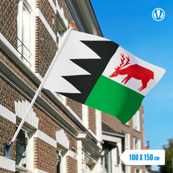 Vlag gemeente Bruinisse 100x150cm Bruinisser vlag