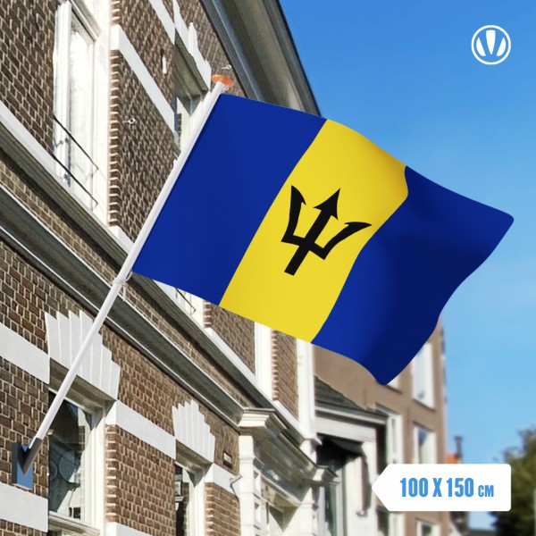 Vlag Barbados 100x150