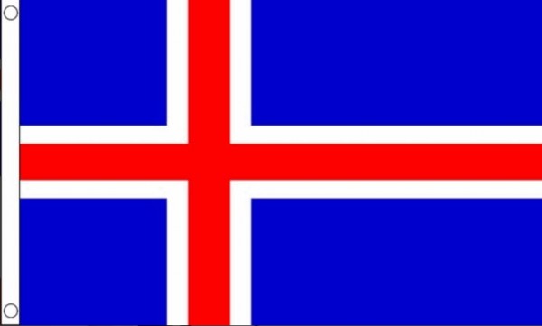 vlag IJsland IJslandse vlaggen 150x240cm Best Value