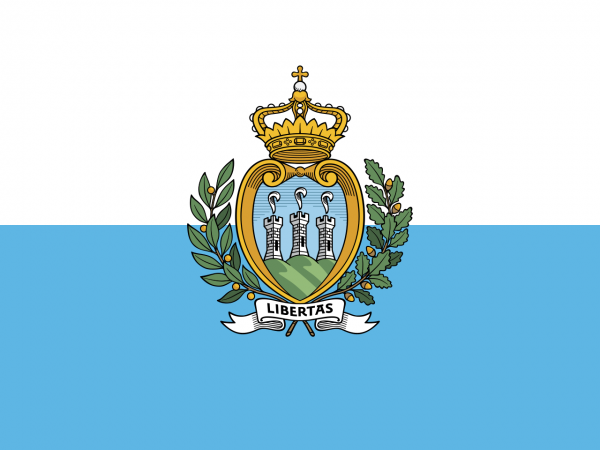 Vlag San Marino 120x180cm