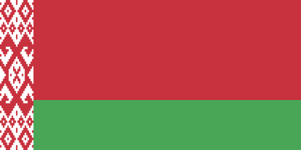 Wit-Russische vlag | vlag van Belarus 50x75cm gastenvlag