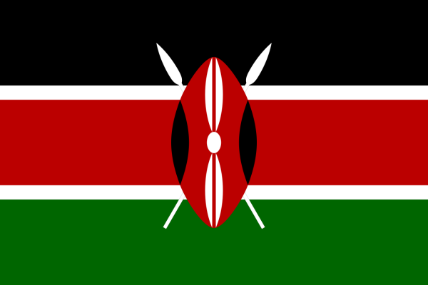 Vlag Kenia 70x100cm