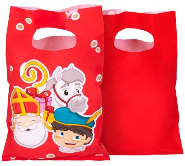 Vrolijke Kadozakjes Sinterklaas - 6 stuks