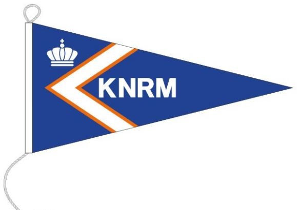 KNRM wimpel binnenvaart 50x100cm