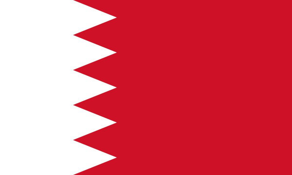 Vlag Bahrein 70x100cm