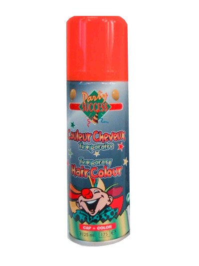 Hairspray Oranje haarverf uitwasbaar