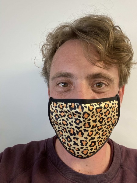 Mondkapje Panterprint