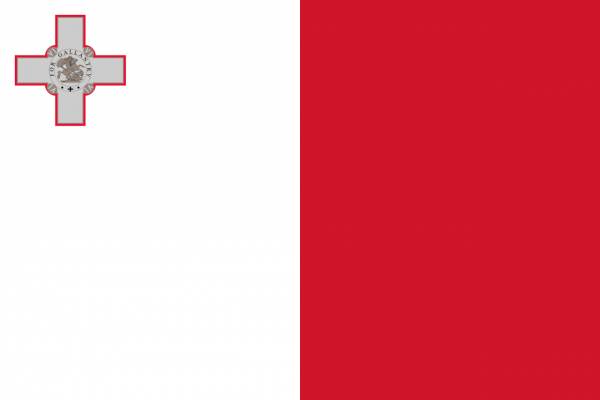 vlag Malta 150x225cm - Spunpoly