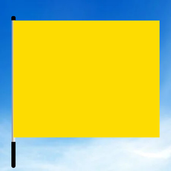 Gele vlag Formule 1 voor circuits