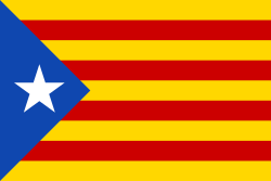 vlag catalana catalonie onafhankelijkheid