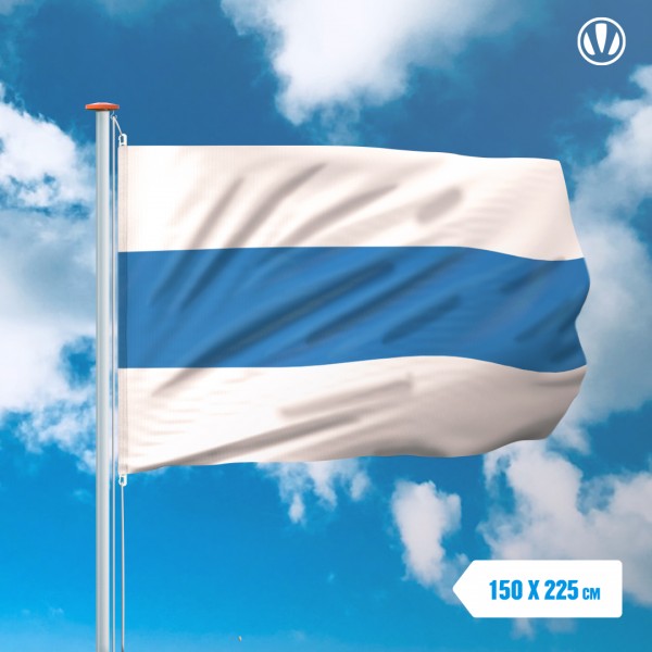 Vlag Rusland Vrede wit blauw wit 150x225cm