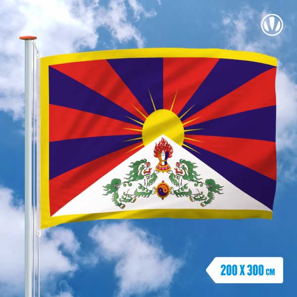 Grote Mastvlag Tibet