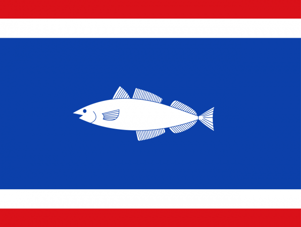 Vlag Urk 50x75cm