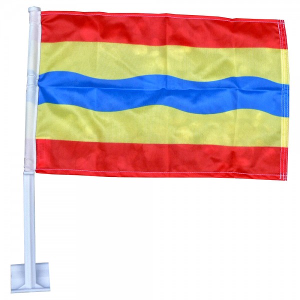 Autovlag Overijssel luxe Overijsselse auto vlag