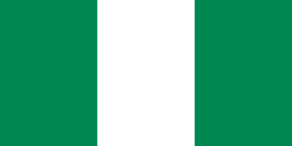 Vlag Nigeria 70x100cm