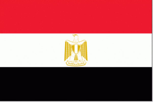 vlag Egypte | Egyptische vlaggen gastenlandvlag 30x45cm