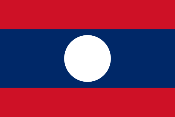 Vlag Laos 70x100cm