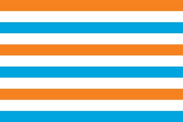 Admiraalsvlag 100x150cm Oranje variant van de Oranje gezinden