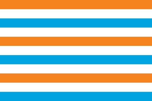 Admiraalsvlag 100x150cm Oranje variant van de Oranje gezinden