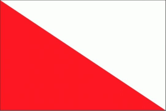Tafelvlag Utrecht stad 10x15cm tafelvlaggetje Utrechtse stad