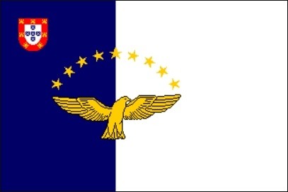 vlag Azoren 30x45cm